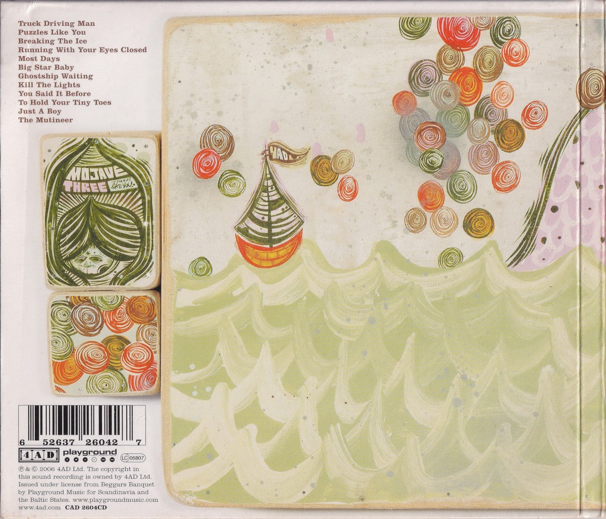Back Cover: Mojave 3 – Puzzles Like You CD | Relix