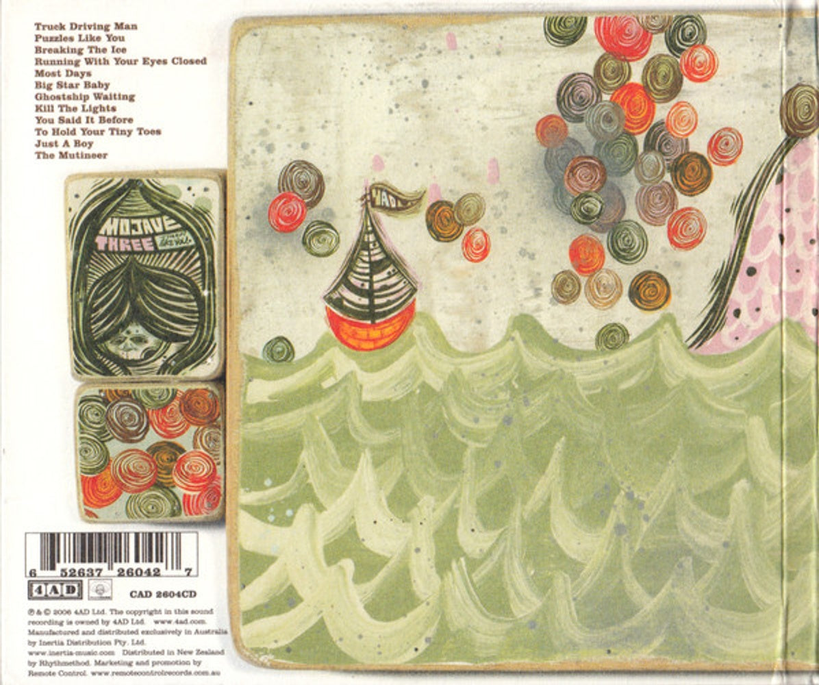 Back Cover: Mojave 3 – Puzzles Like You Vinyl LP | Relix