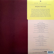 Back Cover: Montrose – Now Playing Vinyl LP | Relix
