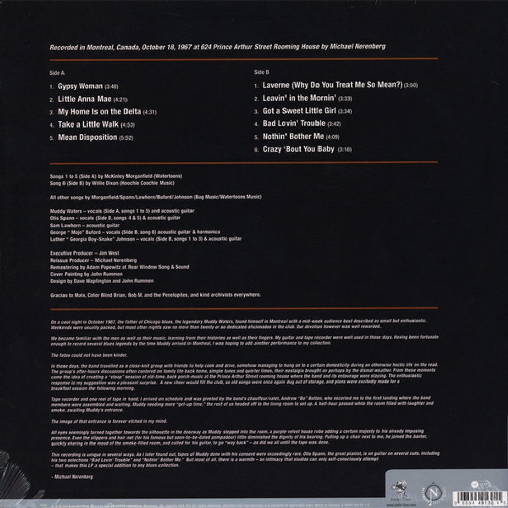 Back Cover: Muddy Waters & Friends – Goin' Way Back Vinyl LP | Relix