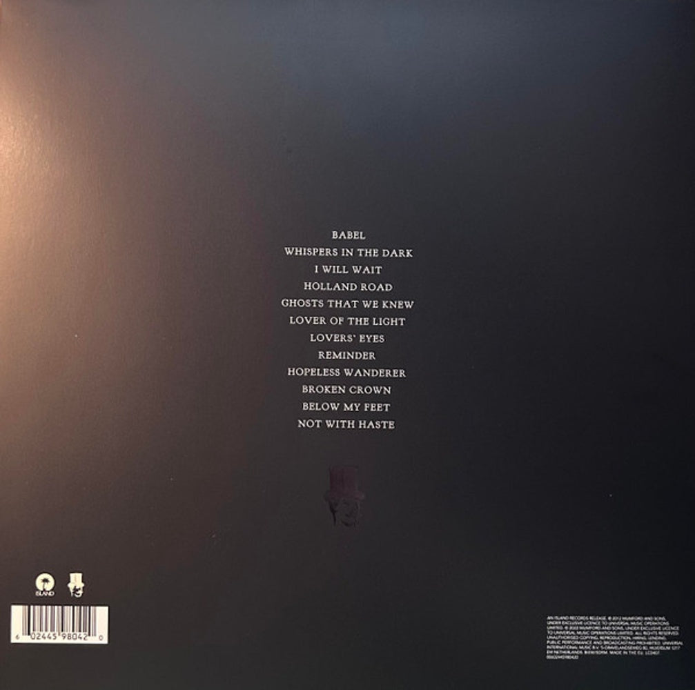 Back Cover: Mumford & Sons – Babel: 10th Anniversary (Cream LP Vinyl) Vinyl LP | Relix