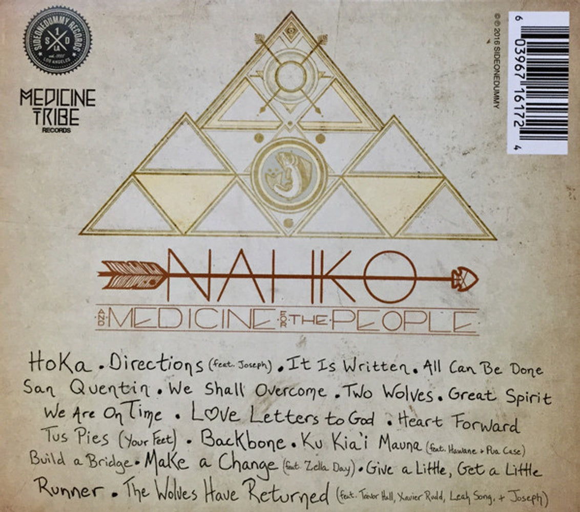 Back Cover: Nahko and Medicine for the People – Hoka CD | Relix