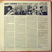 Back Cover: Nancy Harrow – Wild Women Don't Have The Blues Vinyl LP | Relix
