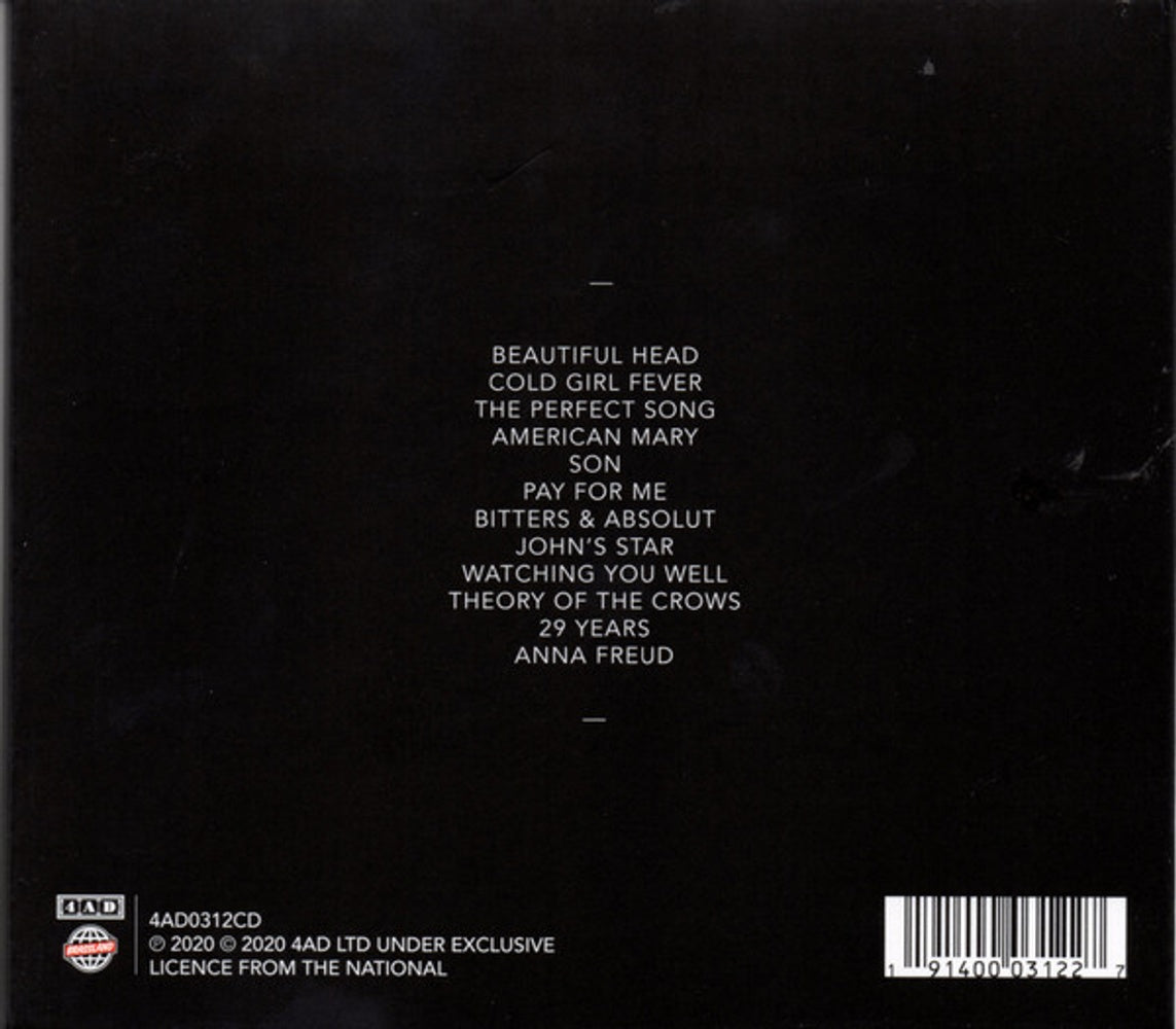 Back Cover: National – The National (2021 Remaster CD) CD | Relix
