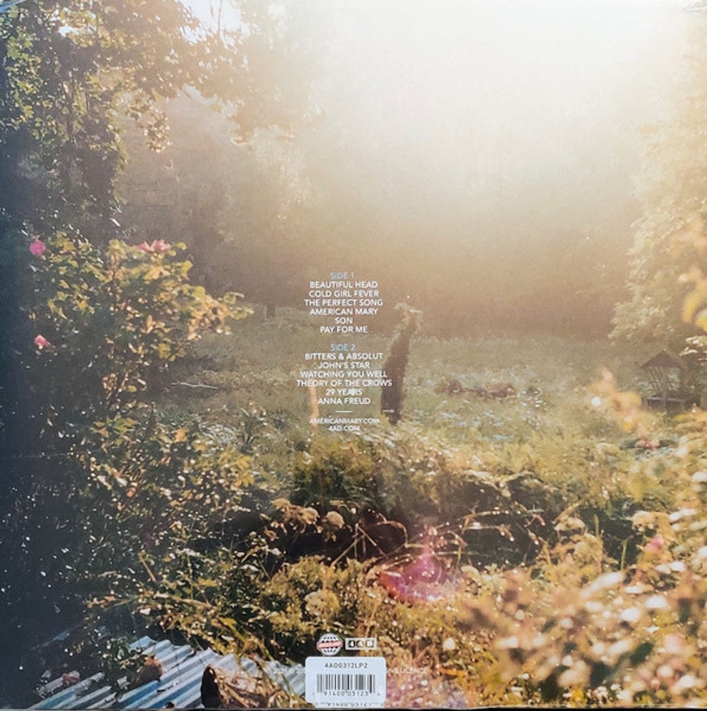 Back Cover: National – The National (2021 Remaster LP Vinyl) Vinyl LP | Relix