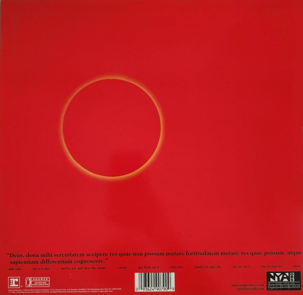 Back Cover: Neil Young – Re-Ac-Tor Vinyl LP | Relix