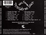 Back Cover: Neil Young – Tonight's The Night CD | Relix