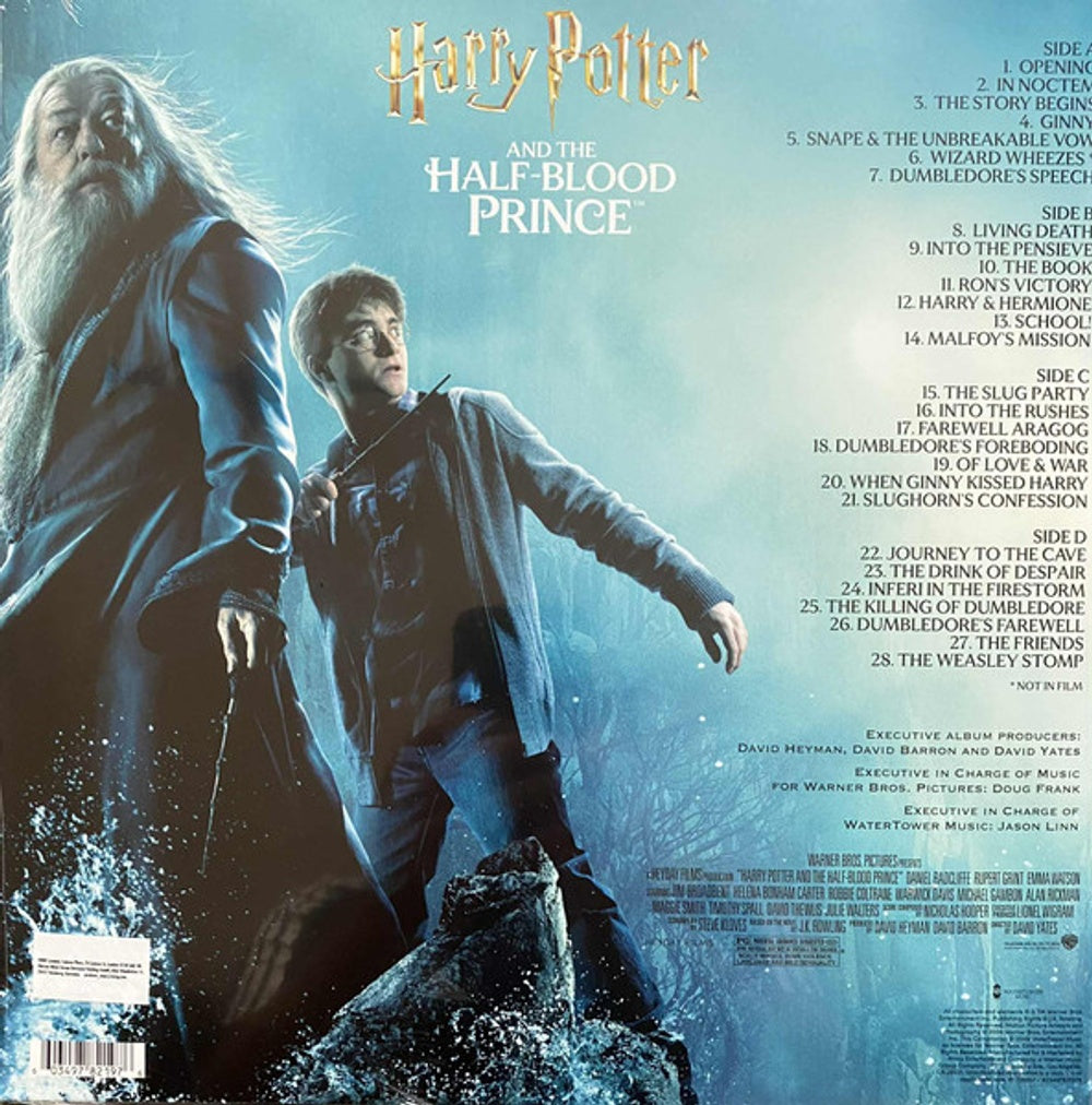Back Cover: Nicholas Hooper – Harry Potter And The Half- Blood Prince - O.S.T. Vinyl LP | Relix