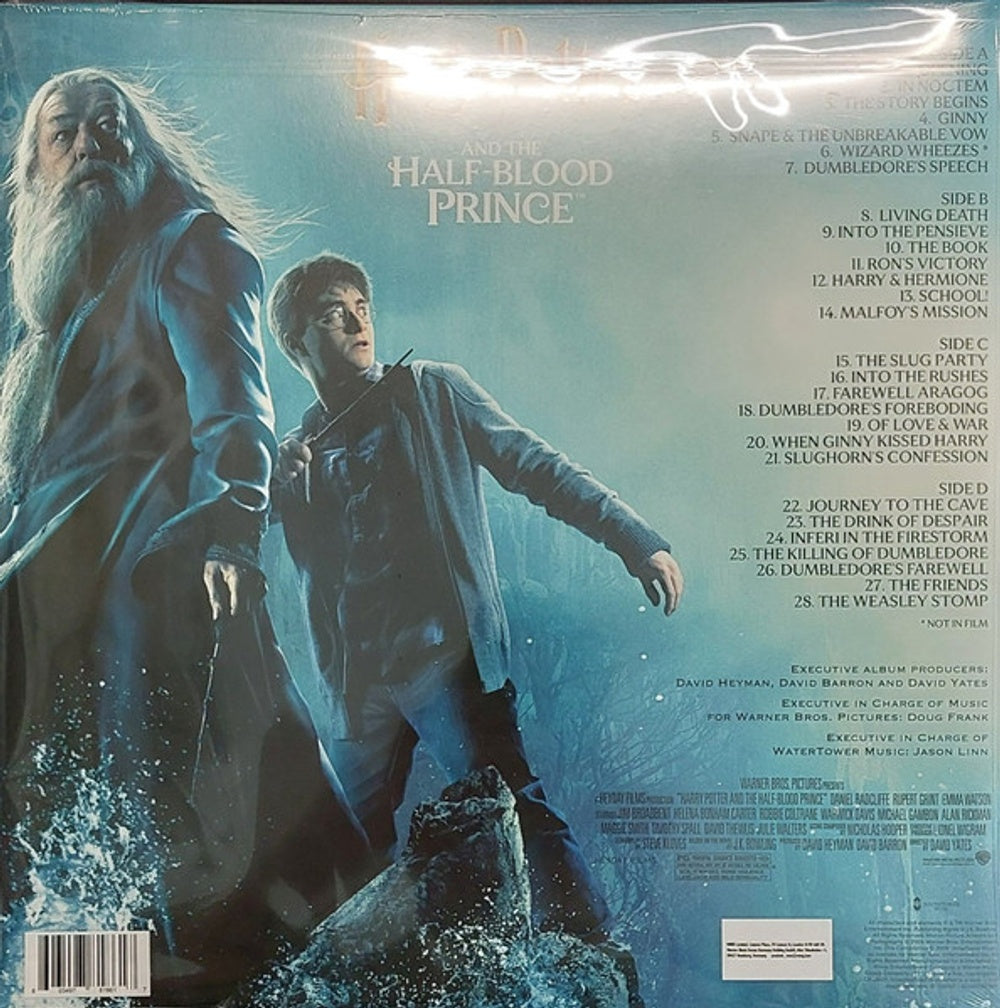 Back Cover: Nicholas Hooper – Harry Potter And The Half- Blood Prince (Original Soundtrack LP Vinyl) Vinyl LP | Relix