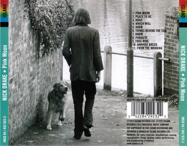 Back Cover: Nick Drake – Pink Moon (CD) CD | Relix