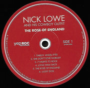 Back Cover: Nick Lowe – Rose Of England Vinyl LP | Relix