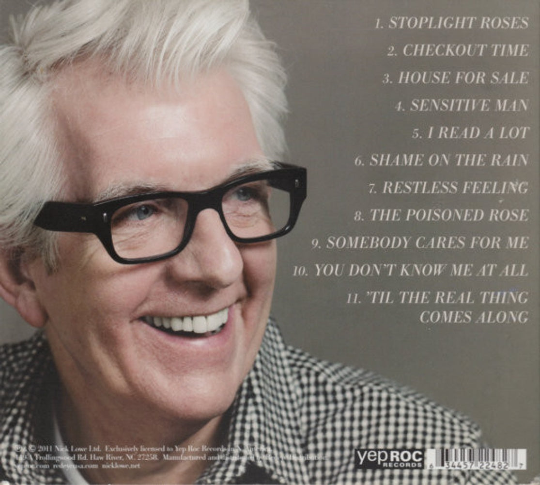 Back Cover: Nick Lowe – The Old Magic CD | Relix