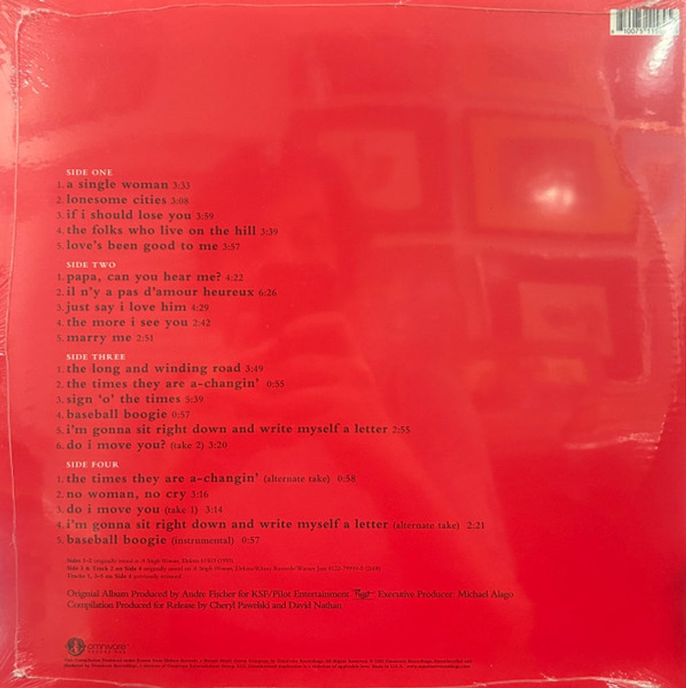 Back Cover: Nina Simone – Single Woman: The Complete Elektra Recordings Vinyl LP | Relix
