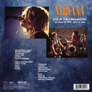 Back Cover: Nirvana – Live At The Paramount Vinyl LP | Relix