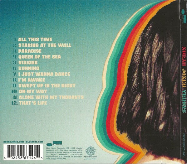 Back Cover: Norah Jones – Visions CD | Relix