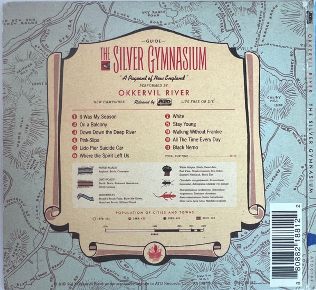 Back Cover: Okkervil River – The Silver Gymnasium CD | Relix