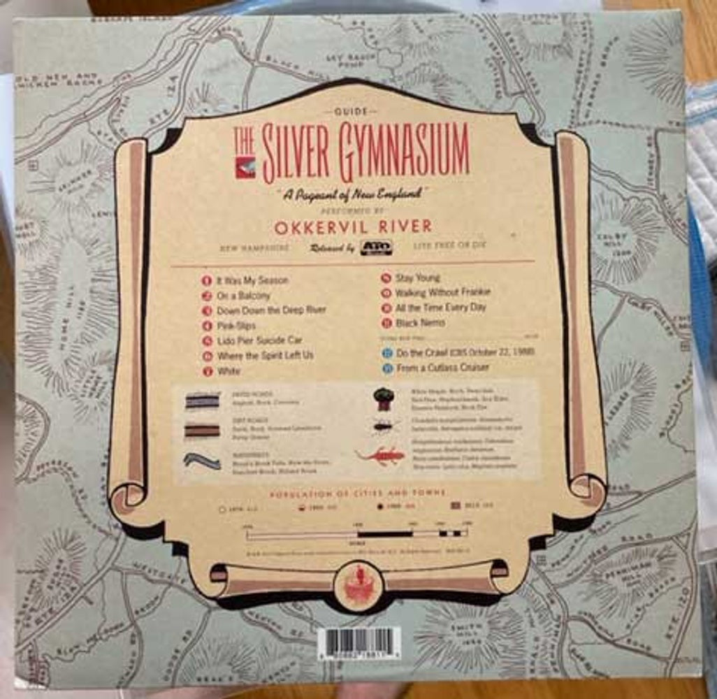 Back Cover: Okkervil River – The Silver Gymnasium Vinyl LP | Relix