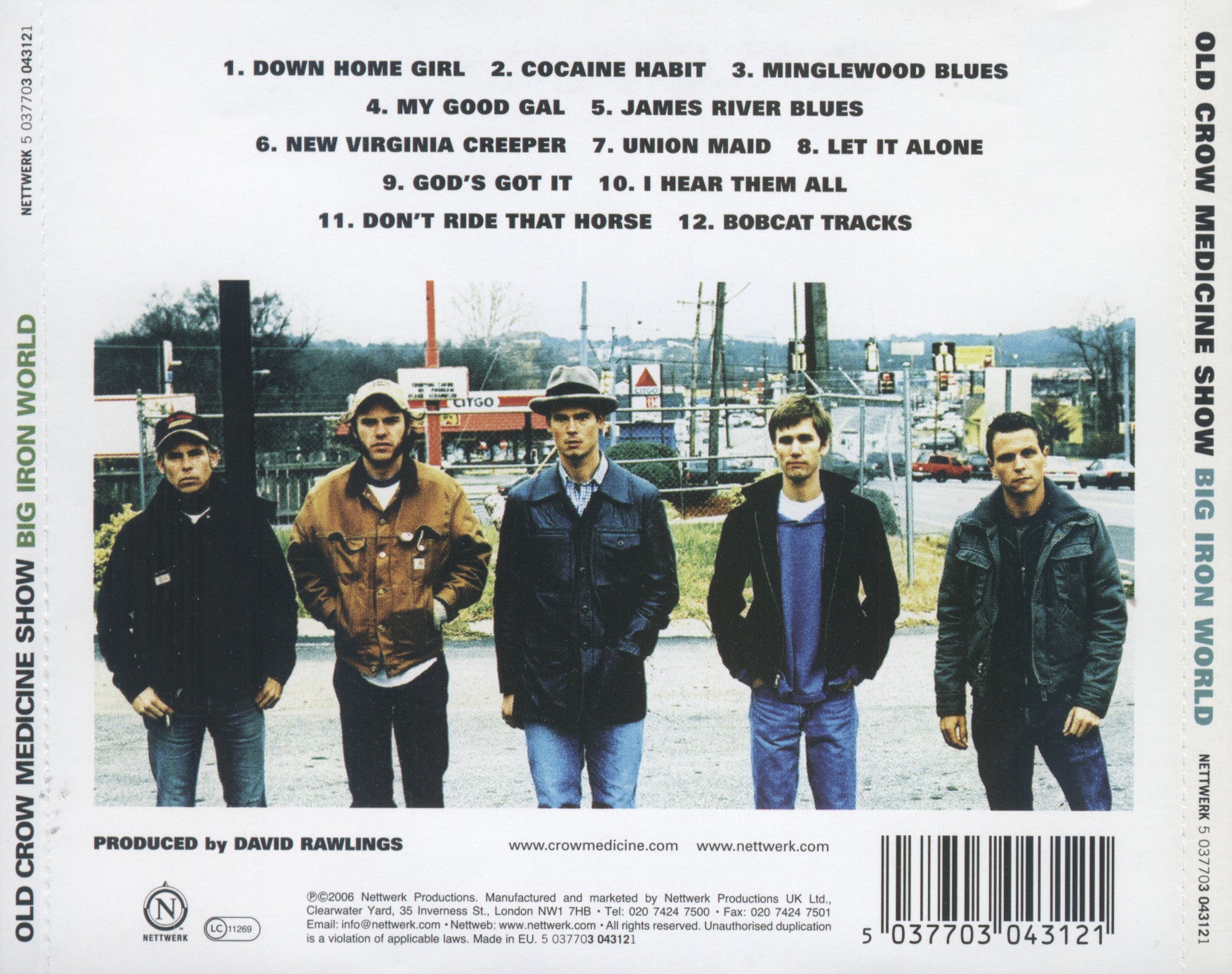 Back Cover: Old Crow Medicine Show – Big Iron World Vinyl LP | Relix