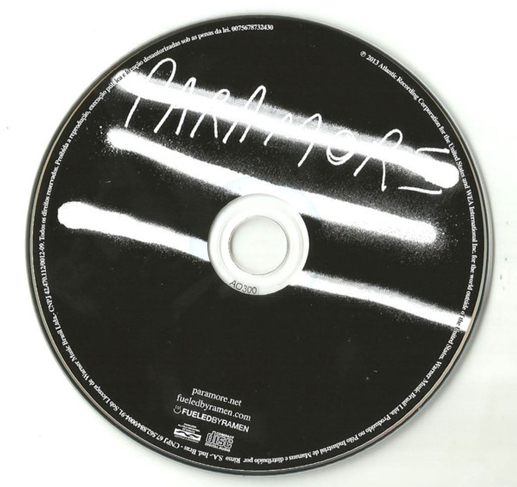 Back Cover: Paramore – Paramore (CD) CD | Relix