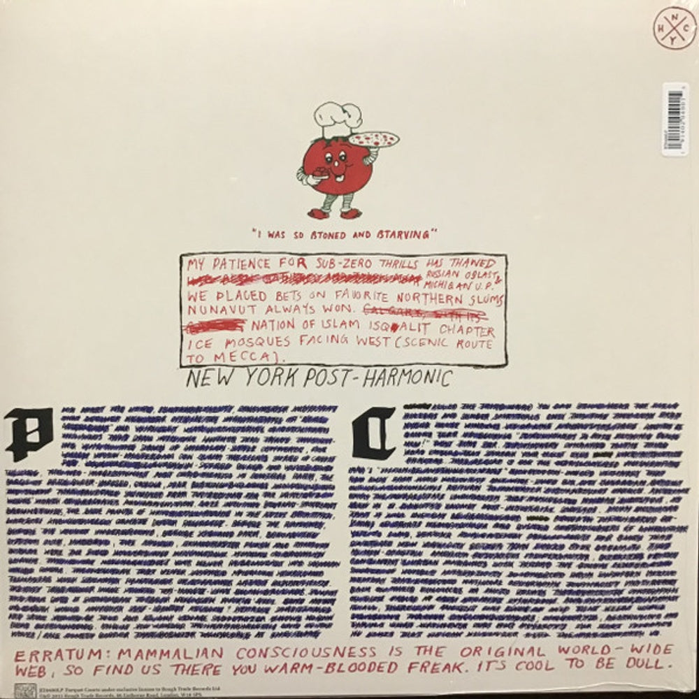 Back Cover: Parquet Courts – Light Up Gold Vinyl LP | Relix