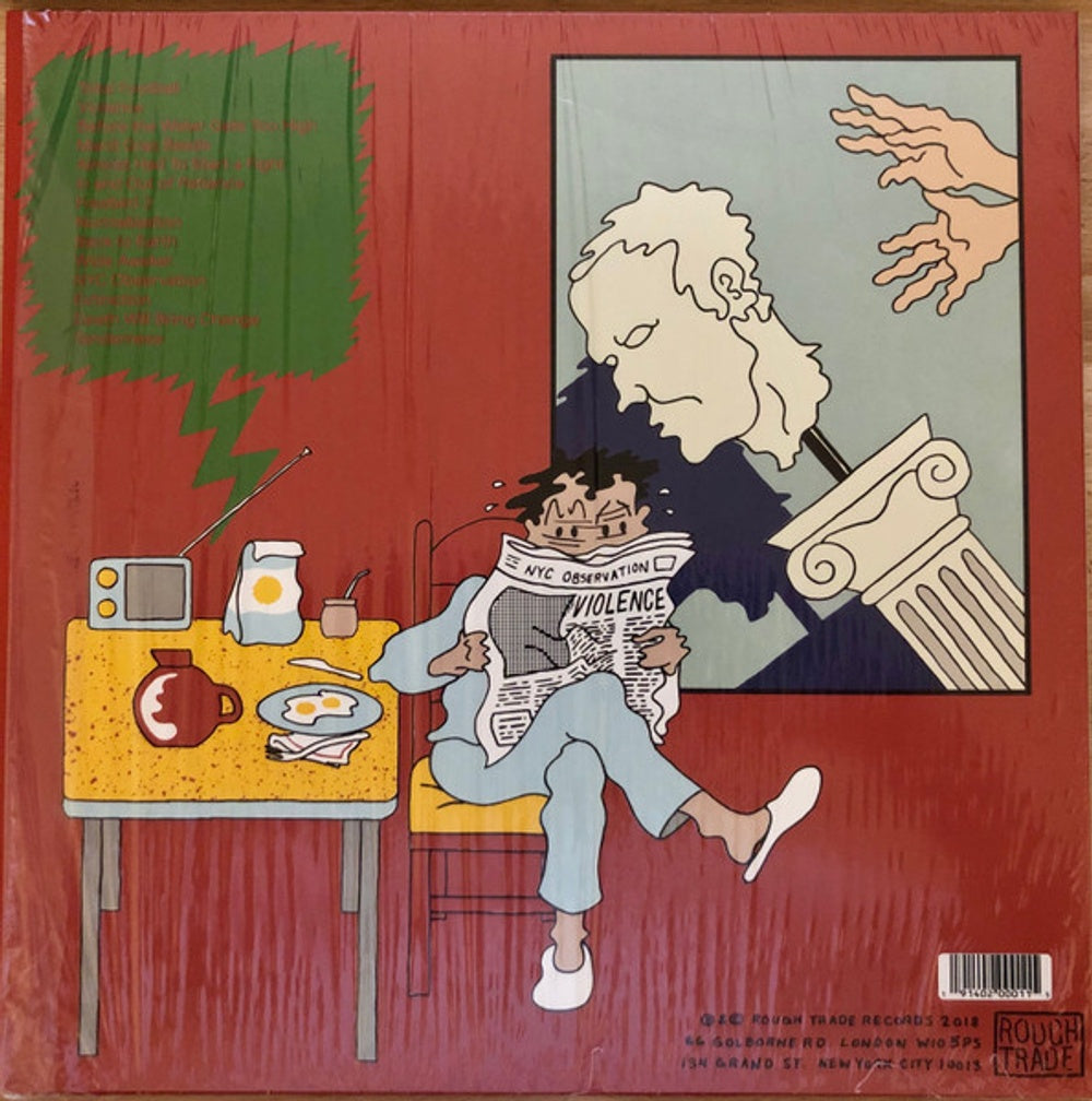 Back Cover: Parquet Courts – Wide Awake! Vinyl LP | Relix