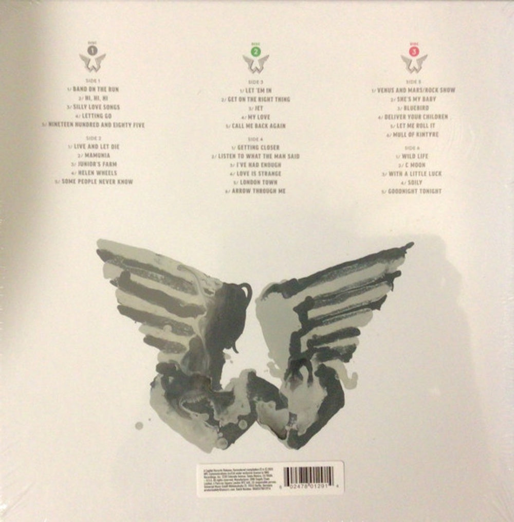 Back Cover: Paul McCartney And Wings – Wings (2025) -  (Deluxe LP Vinyl) Vinyl LP | Relix
