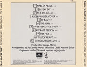 Back Cover: Paul McCartney – Pipes Of Peace Vinyl LP | Relix