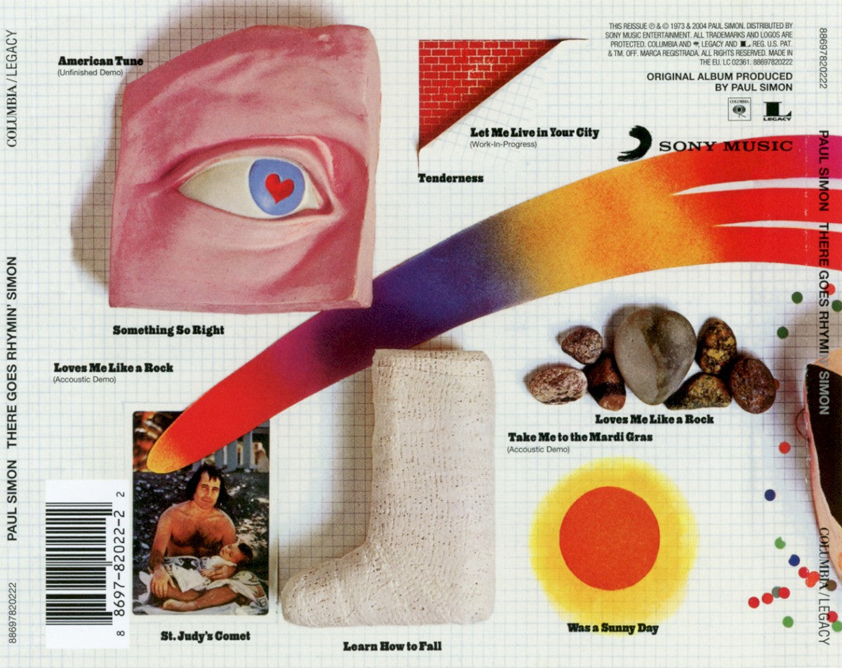 Back Cover: Paul Simon – There Goes Rhymin' Simon: Deluxe CD | Relix