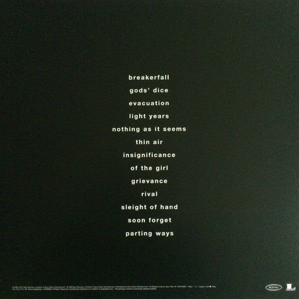 Back Cover: Pearl Jam – Binaural Vinyl LP | Relix