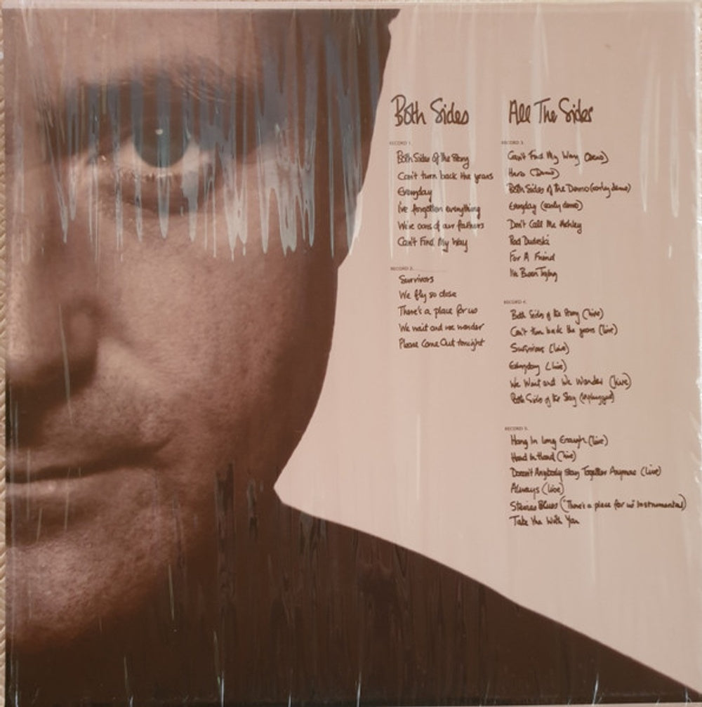 Back Cover: Phil Collins – Both Sides (All The Sides, Box LP Vinyl) Vinyl LP | Relix
