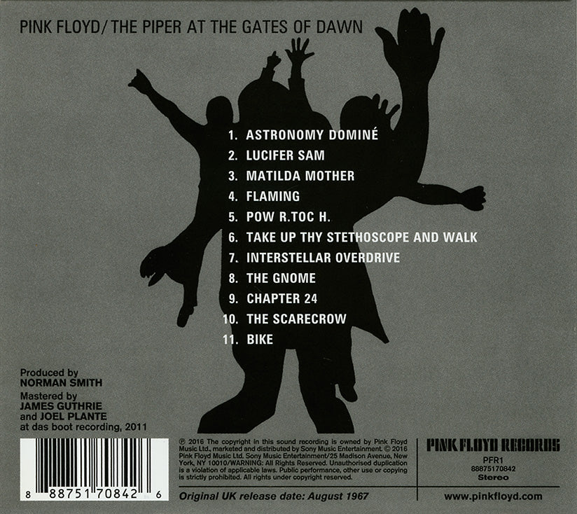 Back Cover: Pink Floyd – The Piper At The Gates Of Dawn CD | Relix