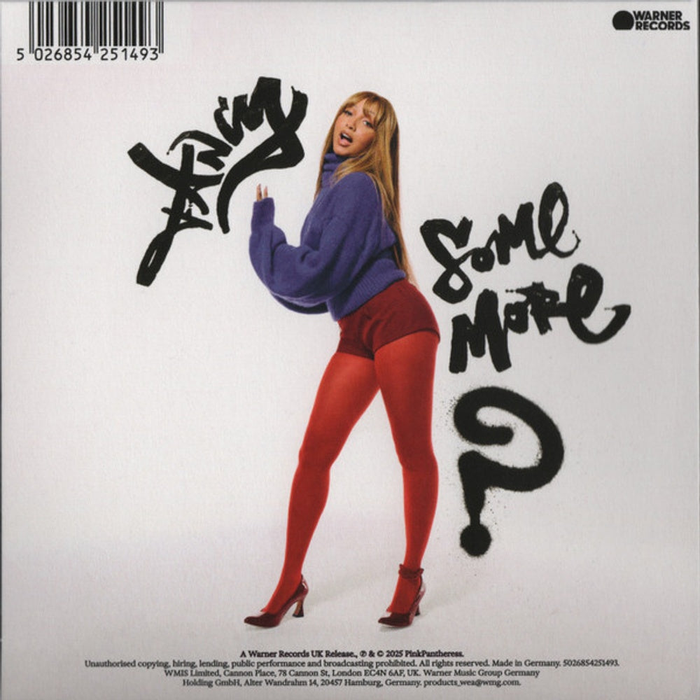 Back Cover: PinkPantheress – Fancy Some More? (CD) CD | Relix
