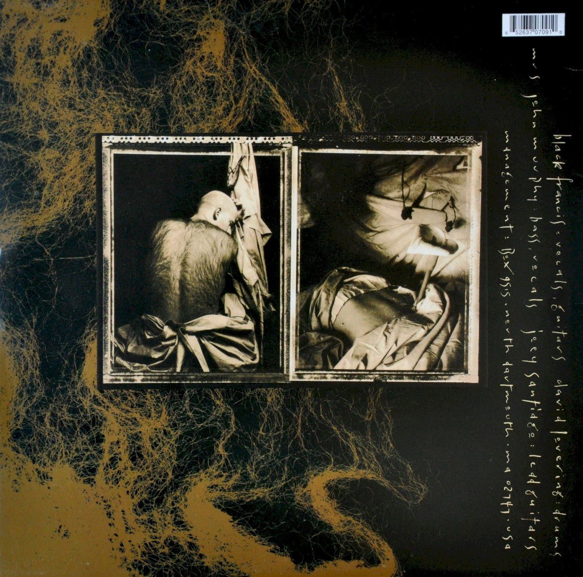 Back Cover: Pixies – Come on Pilgrim Vinyl LP | Relix