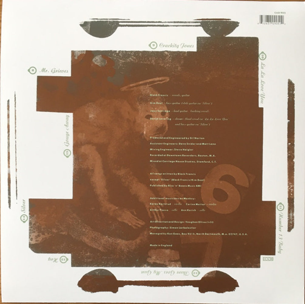 Back Cover: Pixies – Doolittle Vinyl LP | Relix