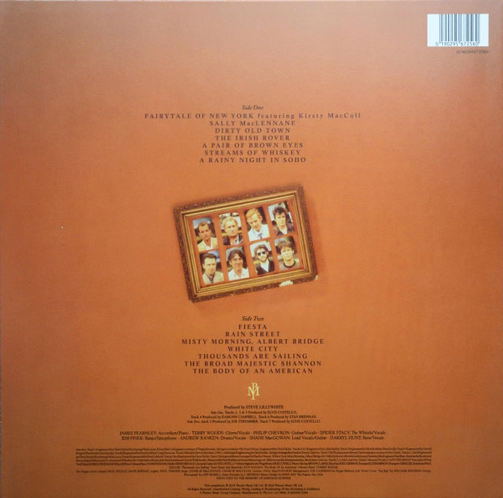 Back Cover: Pogues – Best Of The Pogues (Colored, Limited Edition, Org, Uk LP Vinyl) Vinyl LP | Relix