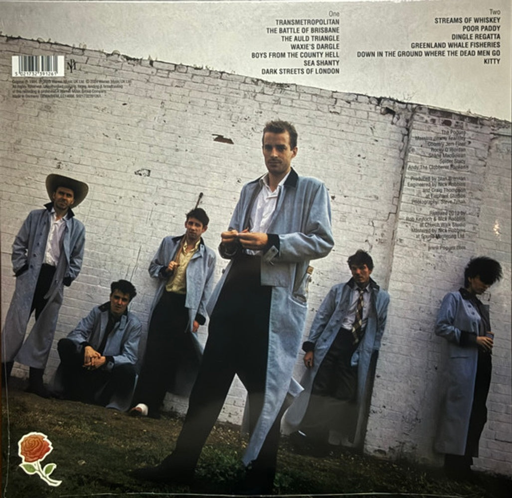 Back Cover: Pogues – Red Roses For Me Vinyl LP | Relix