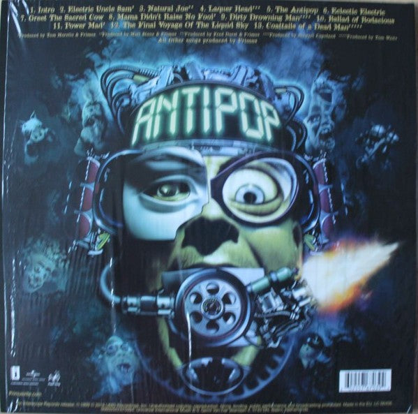 Back Cover: Primus – Antipop Vinyl LP | Relix