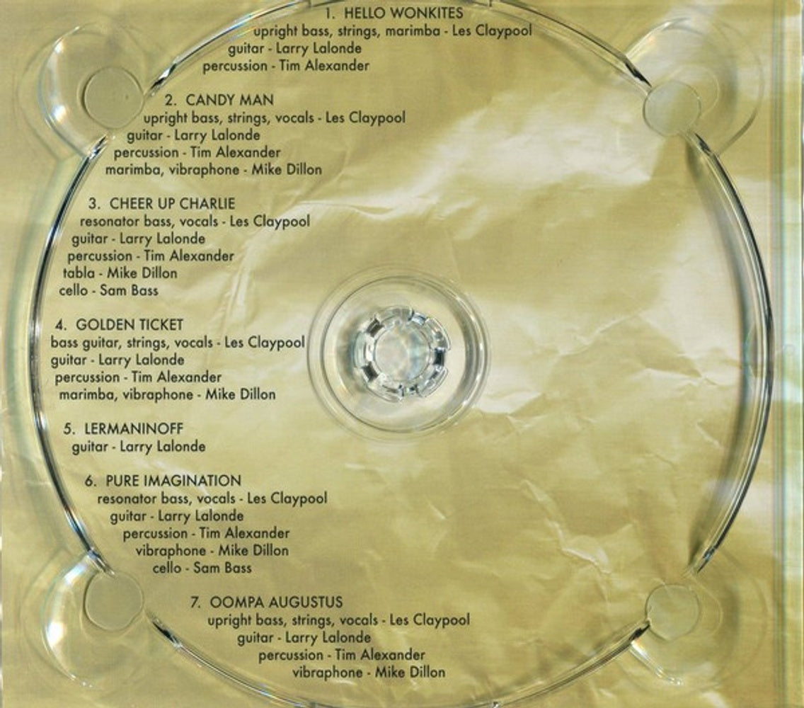 Back Cover: Primus – Primus & The Chocolate Factory With The Fungi Ensemble [CD/DVD][5.1 Dolby Surround Sound] CD | Relix