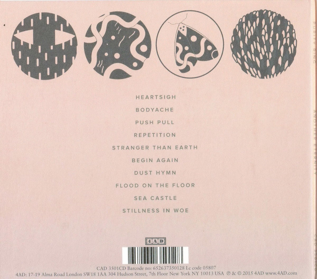 Back Cover: Purity Ring – Another Eternity CD | Relix