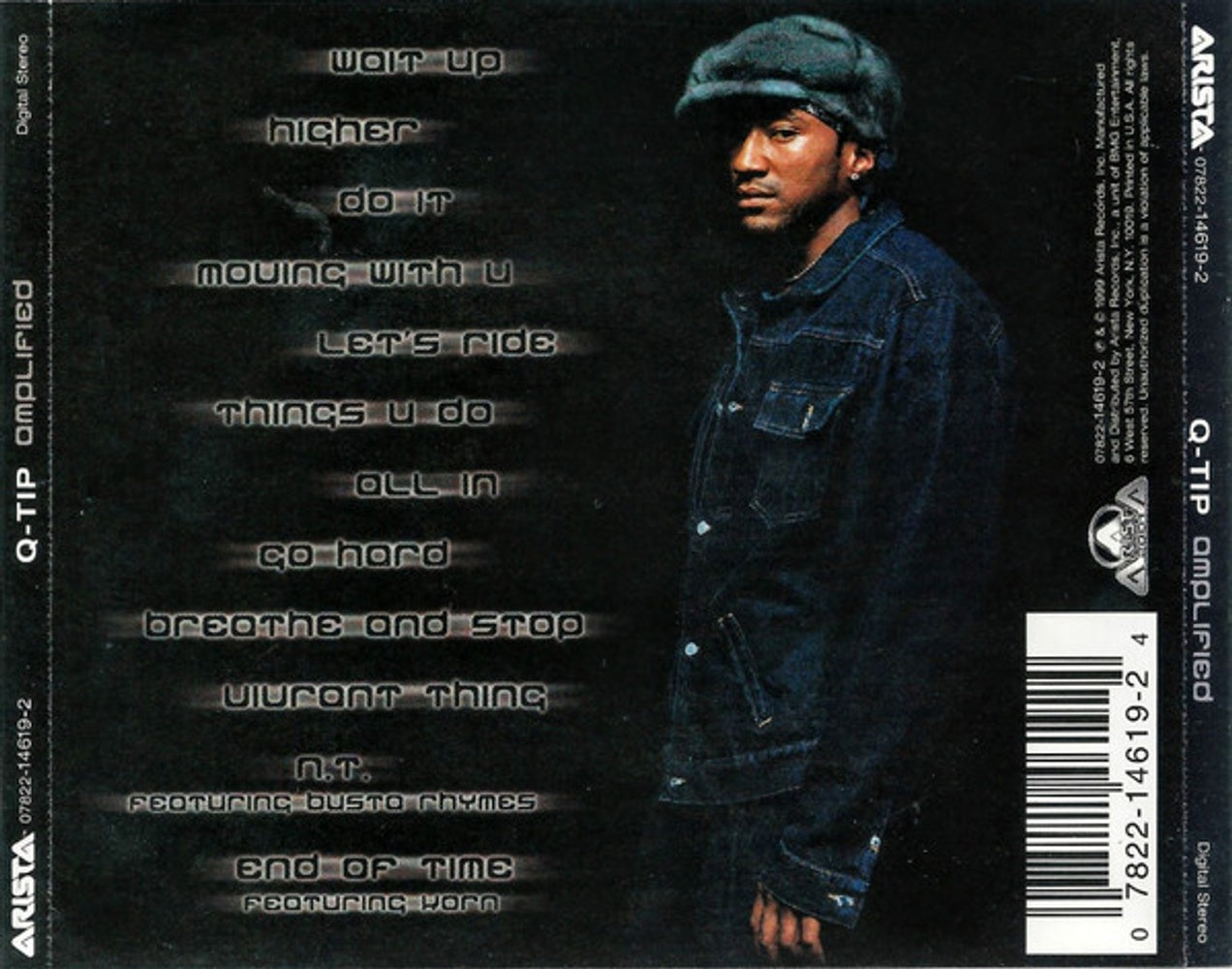 Back Cover: Q-TIP – Amplified Vinyl LP | Relix
