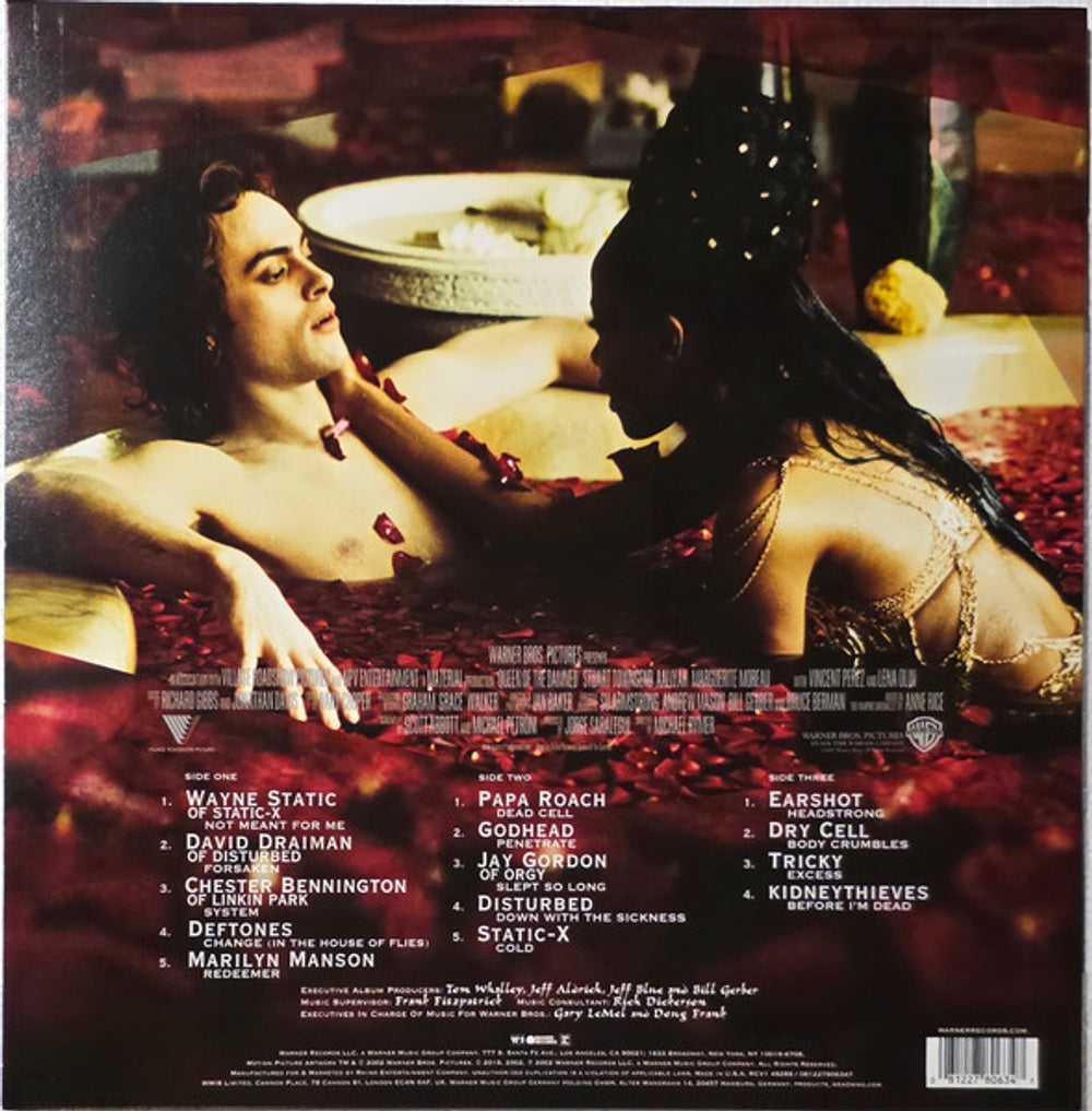 Back Cover: Queen Of The Damned – Queen Of The Damned - O.S.T. (Syeor26, Colored LP Vinyl) Vinyl LP | Relix
