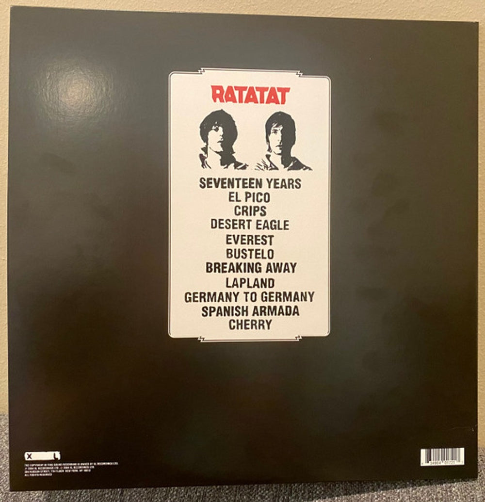 Back Cover: Ratatat – Ratatat Vinyl LP | Relix