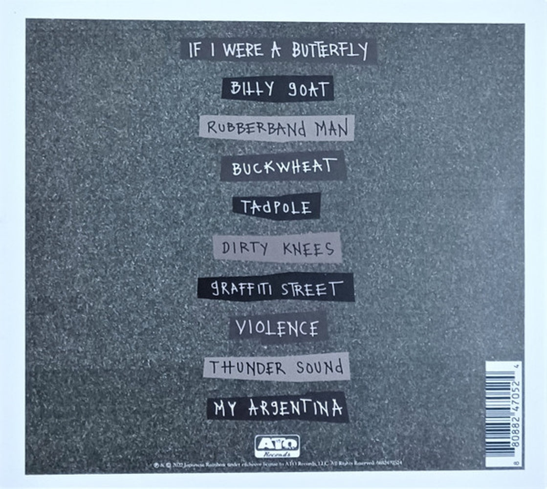 Back Cover: Rayland Baxter – If I Were A Butterfly CD | Relix