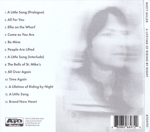 Back Cover: Rhett Miller – A lifetime of riding by night CD | Relix