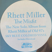 Back Cover: Rhett Miller – The Misfit (Light Blue Opaque LP Vinyl) Vinyl LP | Relix