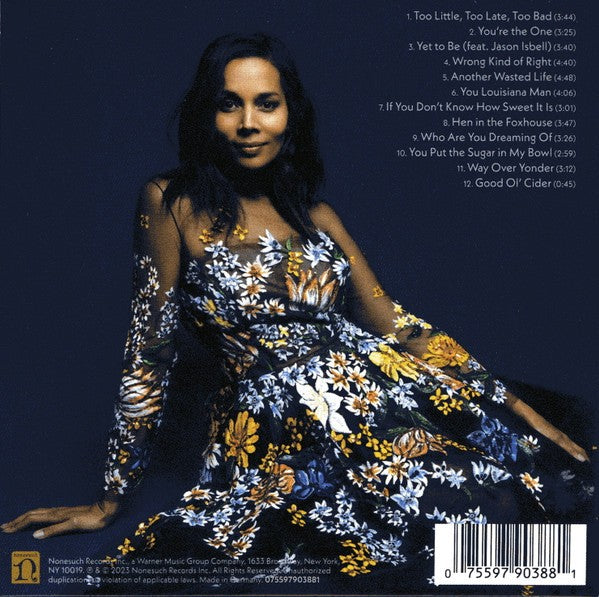 Back Cover: Rhiannon Giddens – You’re The One CD | Relix