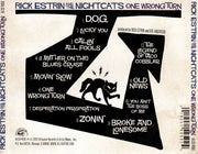 Back Cover: Rick Estrin & The Nightcats – One Wrong Turn CD | Relix