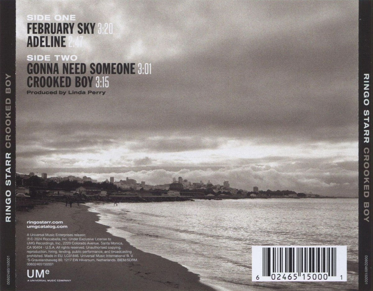 Back Cover: Ringo Starr – Crooked Boy (Ep CD) CD | Relix