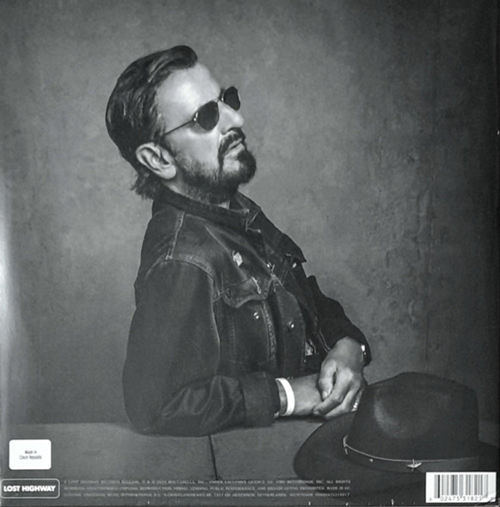 Back Cover: Ringo Starr – Look Up Vinyl LP | Relix