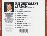 Back Cover: Ritchie Valens – La Bamba and Other Hits CD | Relix